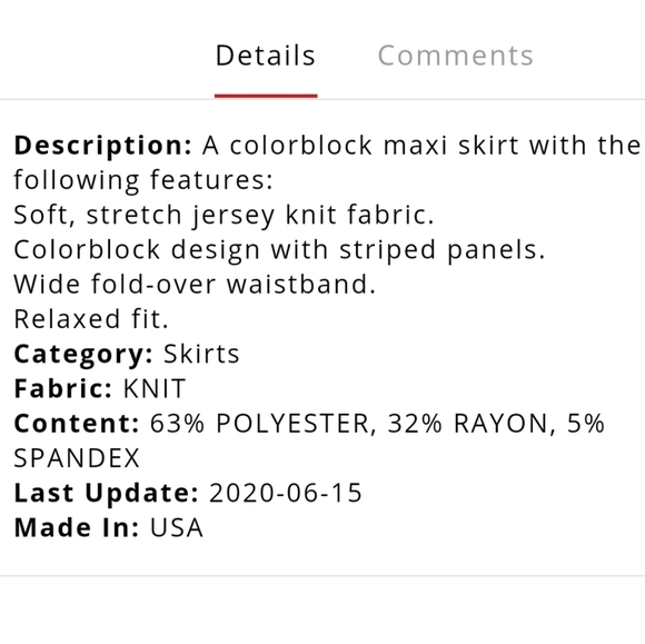 🆕🌿JERSEY MAXI SKIRT🌿 - Picture 10 of 10